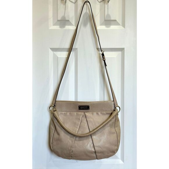 Marc by Marc Jacobs - Classic Q Hillier Hobo Bag in Cement Soft Leather. LOVELY! - Picture 2 of 15